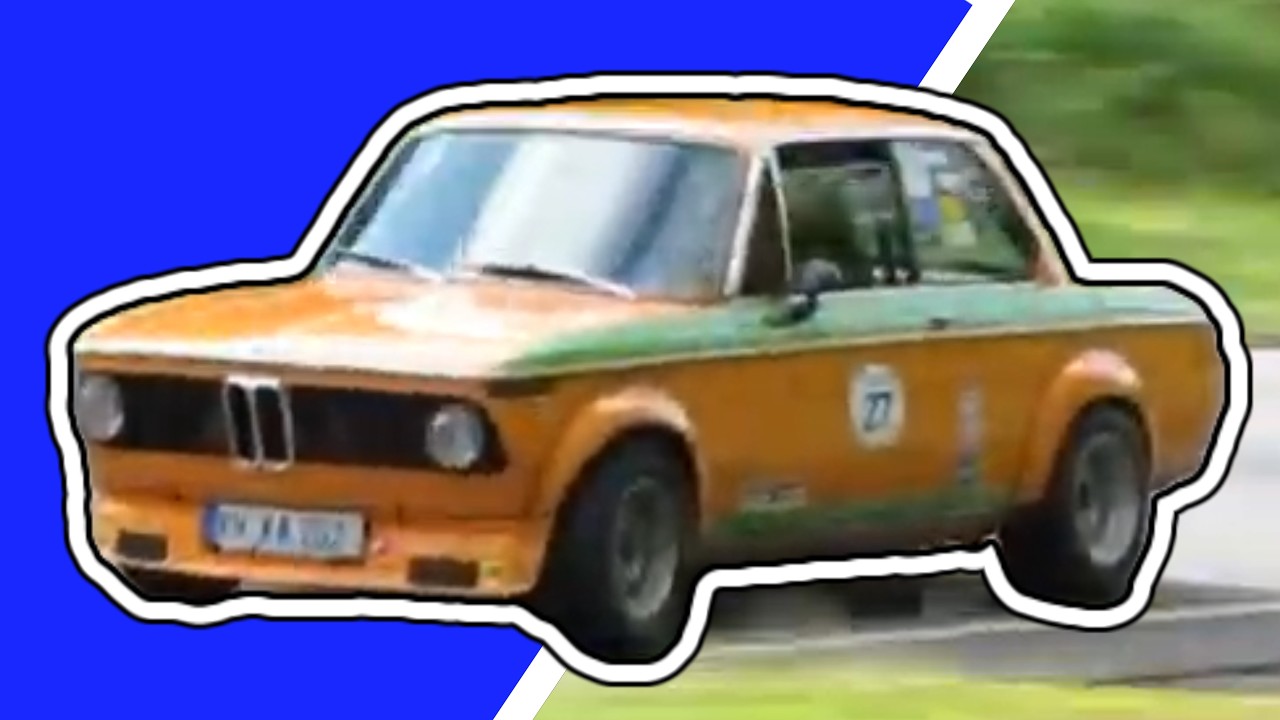 BMW 2002 TII - Eggberg Classic 2010 [BLUE SCREEN] [REAL LIFE] - YouTube