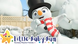 Magic Snowman Song (London Bridge is Falling Down) | Nursery Rhymes with Subtitles