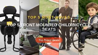 Best Top 5 Front Mounted Child Bicycle Seats on AliExpress | Review - Baby Bike Seat Toddler Bike Se