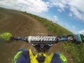 Go Pro falls off at motocross in the middle of the track