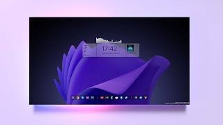 Fluent Windows Theme 2 - With Acrylic Effect