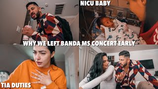 BANDA MS CONCERT!! NICU baby talk before and after 🥺♥️🙏🏽