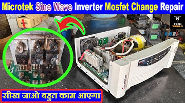 microtek inverter mosfet change | microtek sine wave inverter mosfet problem #sinewaveinverter