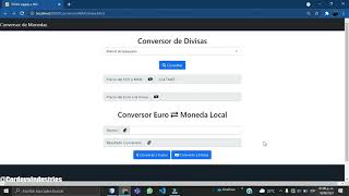 Conversor de Monedas - Consumiendo Api Externa - y Creando api propia