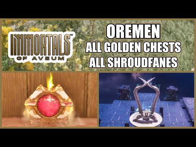 Immortals of Aveum - Shrineforge, All Golden Chests & Shroudfanes