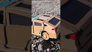 Tesla Model X - Сardboard Toy #shorts