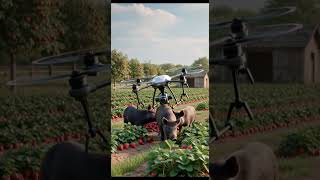 High-Tech Drone Grips Wild Boar in the Garden – Intense AI Visual!