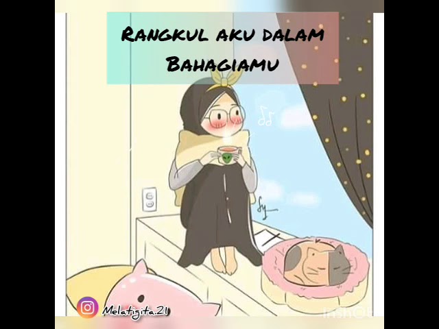 Animasi lirik ,lagu tegar - rossa class=