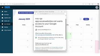 NOS - Calendar Share screenshot 4