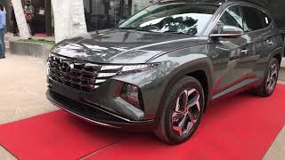 Hyundai Tucson 2022 Amazon Gray @RevTechBD Amazon Grey Tucson