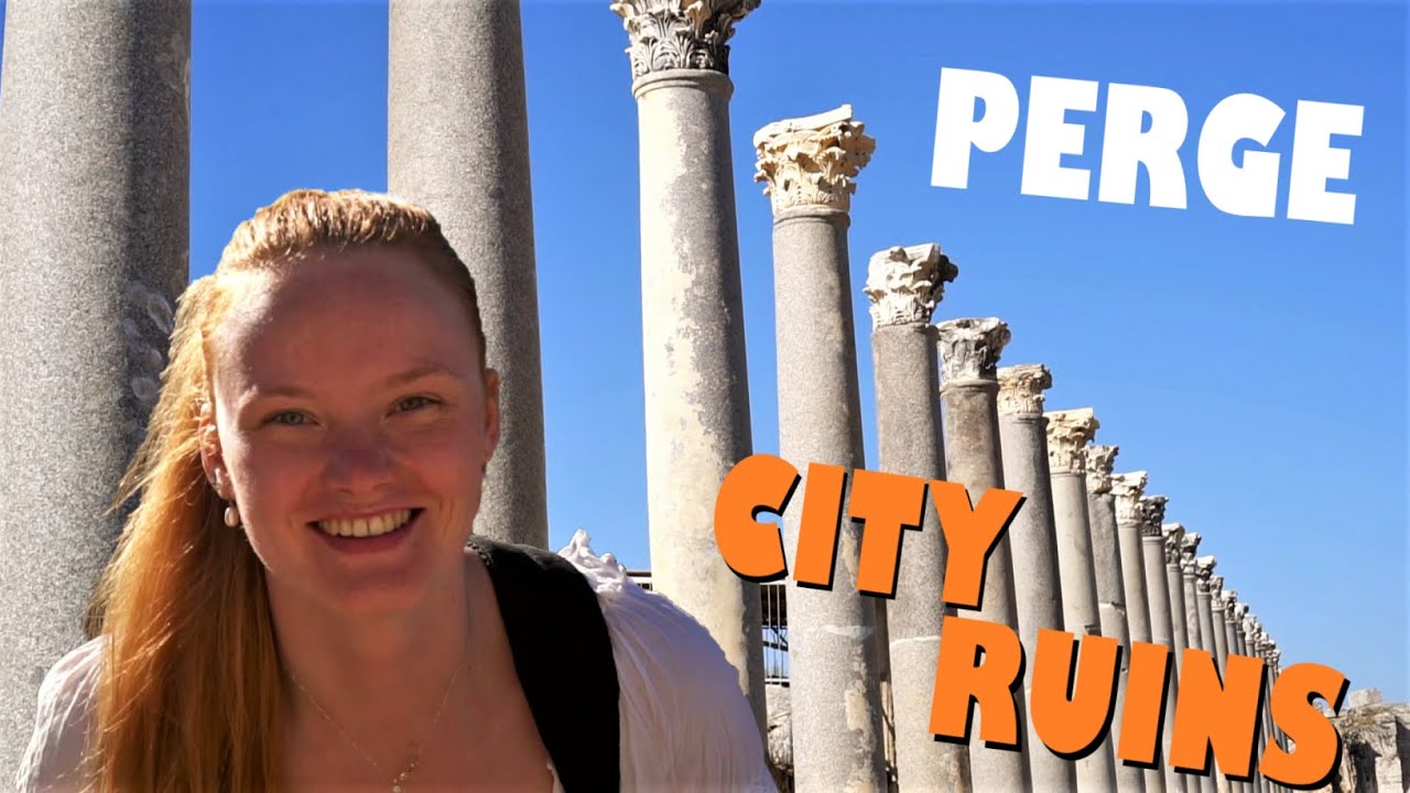 ANCIENT CITY IN ANTALYA - PERGE TURKEY