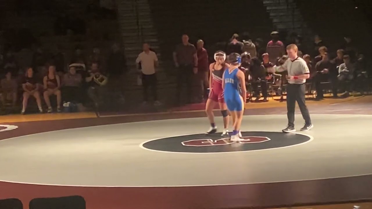 Janel Meyers very first variety tournament against William Allen