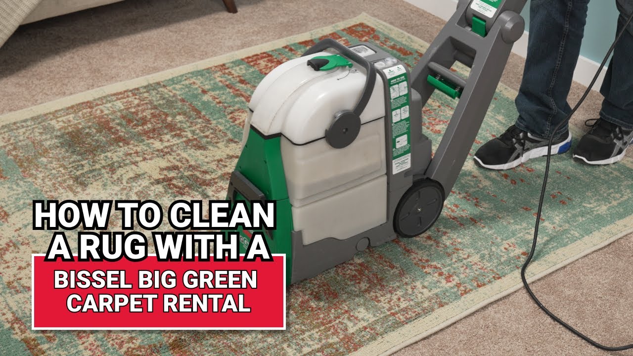 How To Clean A Sofa With A Bissell Big Green Carpet Rental - Ace Hardware 