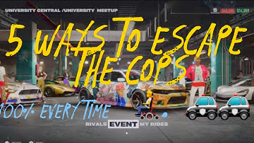 5 Ways To Escape The Cops NFS Unbound