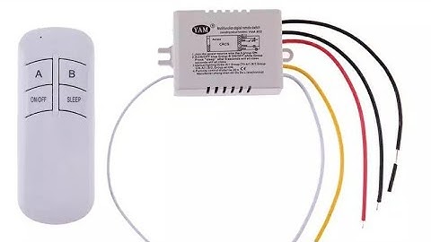 How to install wireless switch to light | Wireless remote controlled switches Review in Urdu/Hindi