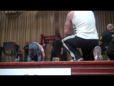 Andy Bolton world record deadlift attempt 460kg