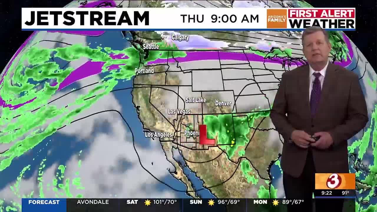 Could metro Phoenix see rain next week? - YouTube