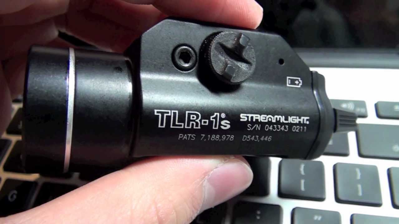安くて高性能な実銃用フラッシュライト TLR-1s