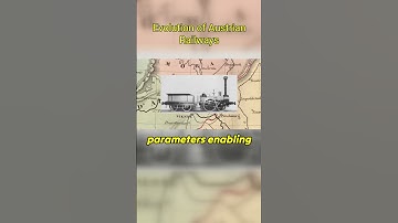 The Evolution of Austrian Railways #austria #railway #history