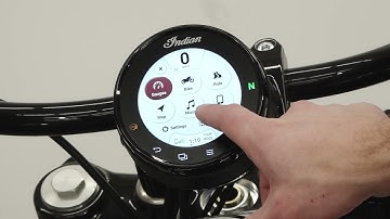 4 Inch Touchscreen Powered By Ride Command Overview - Indian Motorcycle
