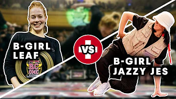 B-Girl Leaf vs. B-Girl Jazzy Jes｜Red Bull BC One Cypher Switzerland 2021