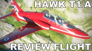 Just Flight Hawk T1 | Low-Level in the Alps | Full Flight Review | Microsoft Flight Simulator