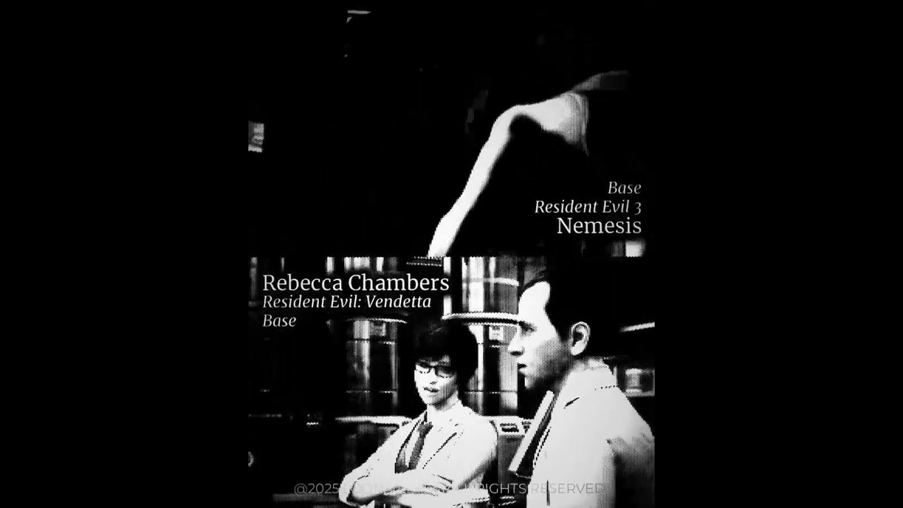 NEMESIS VS REBECCA CHAMBERS #edit #vs #residentevil #games #comics #trending #anime