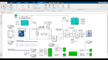 Simulink PV Array with Boost Converter and Grid-tied Inverter Project Video: Part 1