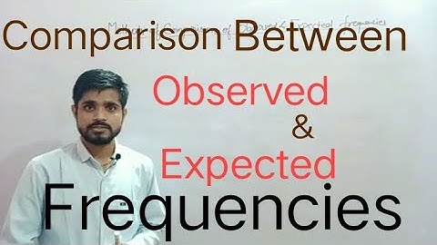 #attributes#statistics#observed frequencies#expectedfrequencies a problem solve by | Shan Sir SP |