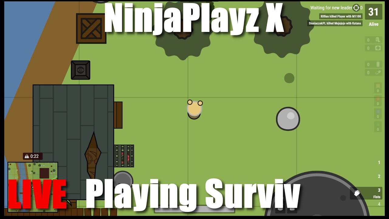🔴PLAYING SURVIV.IO WITH FANS🔴