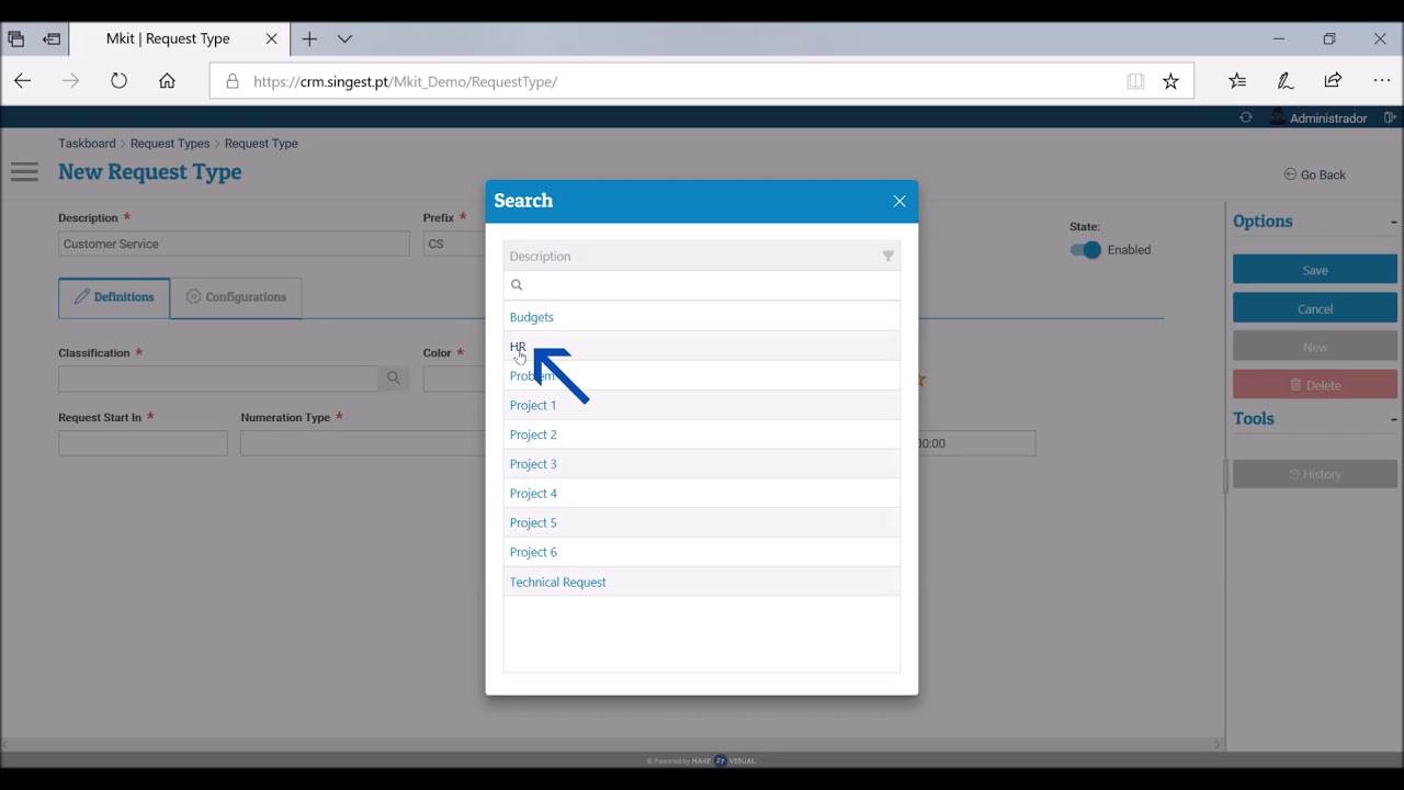 MAKE IT VISUAL- How to create a request - YouTube