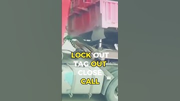 😳LOCK OUT TAG OUT ERROR😳 #east2westsafetyplus #close #shortvideos #shorts #short #crazy #closecall