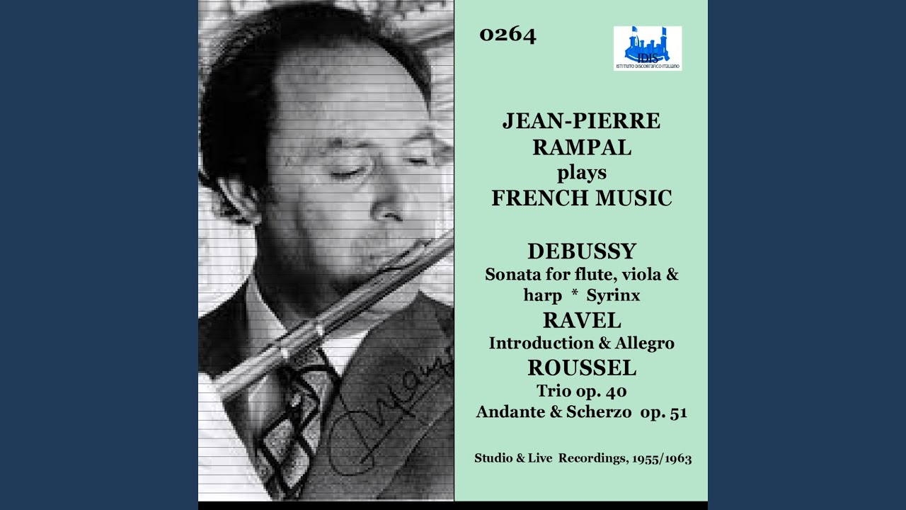 Sonata for flute, viola and harp - Interlude (Studio Recording)