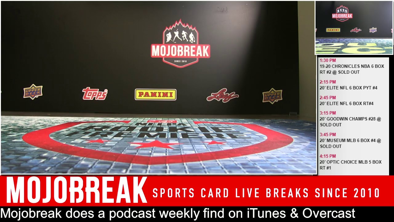 Draw Results - 2020 UD Goodwin Champions 4 Box Random Letter #28 - 07.31.20