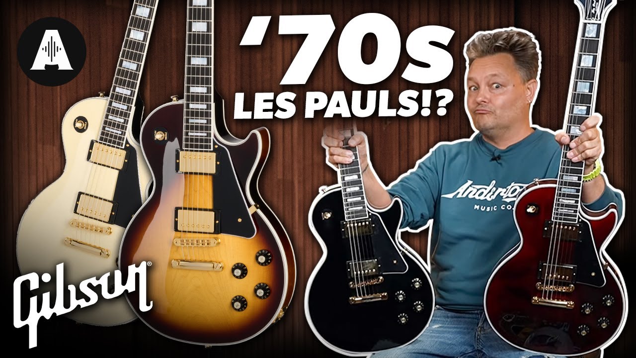 The Les Paul Custom is Back!! - Gibson USA Les Paul Custom '70s Guitars