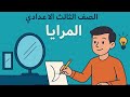ازاي نرسم المرايا خطوة بخطوة جميع الحالات تالتة إعدادي علوم ترم ١ الجزء الثاني ٢٠٢٦ كتاب الإمتحان 
