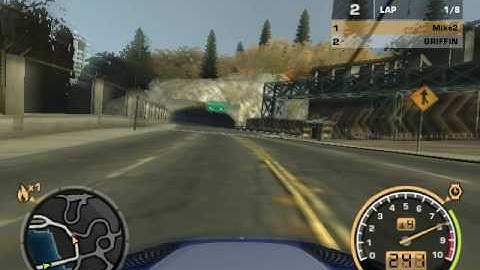 NFSMW Camden Tunnel BMW No N2O 1st Lap 1:13.66 (No Timebug) By MJS