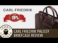 Carl Friedrik Palissy Leather Briefcase Review (with discount code!)