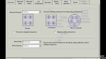 2. Basic set inside Fastcam software with nesting function of cnc plasma machine
