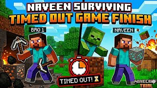 Building Iron Armour in Minecraft trial before timeout