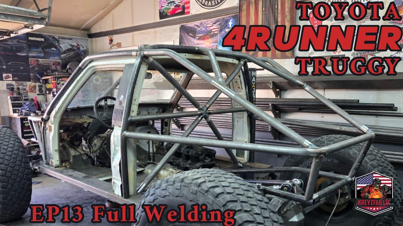 Toyota Truggy 1-го поколения | Сварка каркаса безопасности