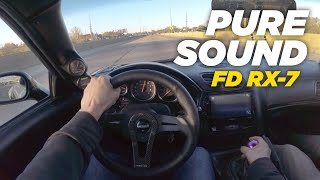 POV: You drive a big turbo FD RX7 | PURE SOUND (4K60)