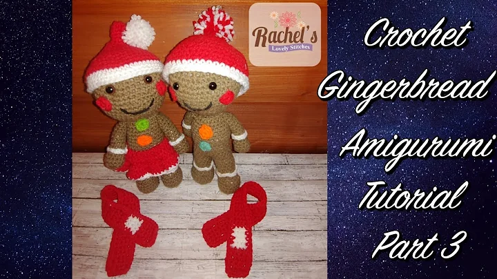 Learn to Crochet a Cute Gingerbread Man Amigurumi!