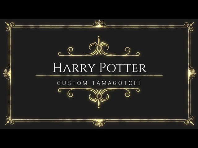 Harry Potter Hogwarts custom Tamagotchi School Tamasuku 