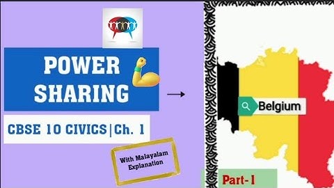 POWER SHARING|CBSE 10|CIVICS|CH.1|With Malayalam Explanation