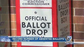 Record number of absentee ballots