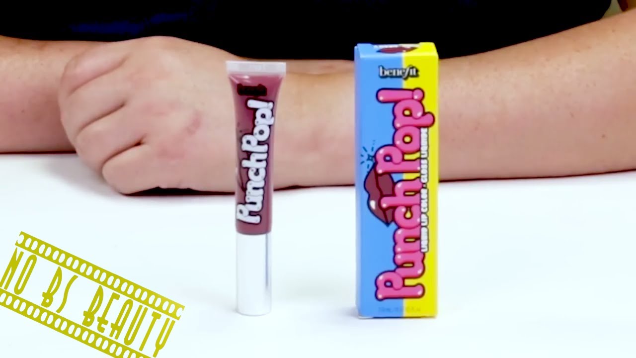 Benefit Cosmetics Punch Pop Liquid Lip 👄 Color Gloss Review and Swatches