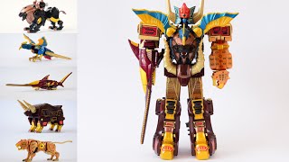 [TMT][1513] DX Chogokin Gao God! DX ガオゴッド! Hyakujuu Sentai Gaoranger! 百獣戦隊ガオレンジャー (4k)