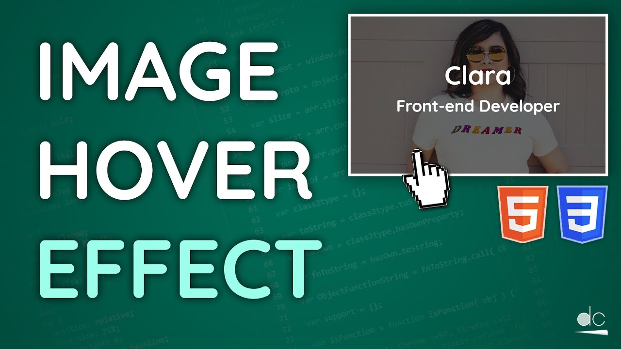 Image Hover Text Overlay Effect With Html \U0026 Css - Web Design Tutorial