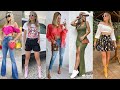 MODA JUVENIL 2021 MUJER OUTFITS CASUALES MODERNOS Y JUVENILES DE MODA 2021